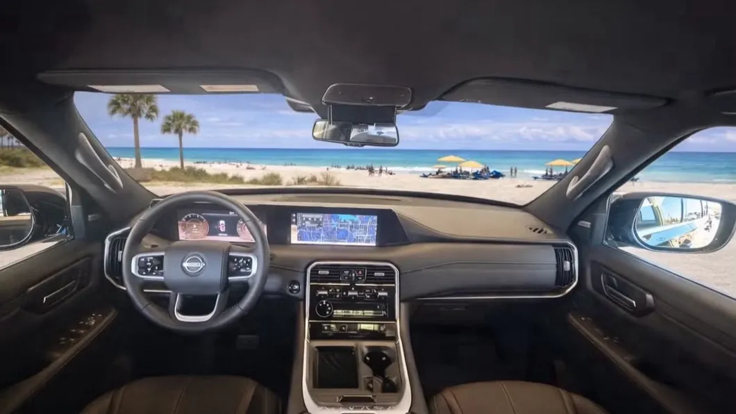 Nissan Armada 2026 por dentro, flota de Pick'N Go Rent A Car en Orlando